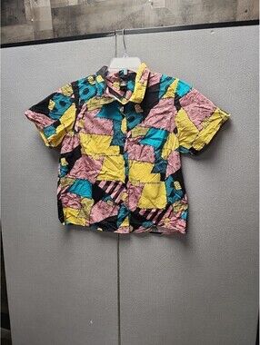 Children's Hot topic The Nightmare Before Christmas Sally Woven Button-Up XL